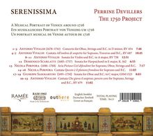 Serenissima - Ein musikalisches Portrait Venedigs um 1726, CD