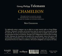 Georg Philipp Telemann (1681-1767): Kammermusik "Chameleon", CD