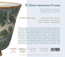 D'Amor mormora il vento - Lieder &amp; Tänze "Alla Spagnola", CD