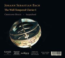 Johann Sebastian Bach (1685-1750): Das Wohltemperierte Klavier 1, 2 CDs