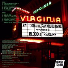 Pat Todd &amp; The Rankoutsiders: Blood &amp; Treasure, LP