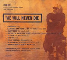 Yat-Kha: We Will Never Die, CD