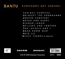 Bantu: Everybody Get Agenda, CD