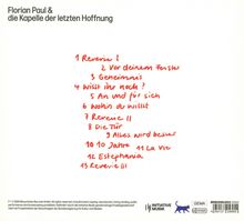 Florian Paul &amp; Die Kapelle Der Letzten Hoffnung: Alles wird besser, CD