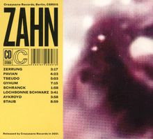 Zahn: Zahn, CD