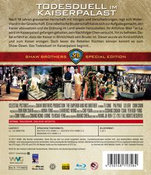 Todesduell im Kaiserpalast (Blu-ray), Blu-ray Disc