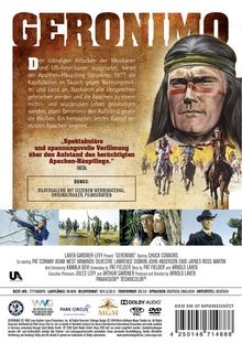 Geronimo - Das letzte Kommando, DVD