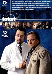 Tatort Münster - Thiel und Boerne ermitteln Fall 1-32, 32 DVDs