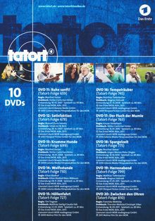 Tatort Münster - Thiel und Boerne ermitteln Fall 11-20, 10 DVDs