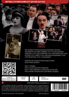 Charlie Chaplin - Color Collection, 4 DVDs