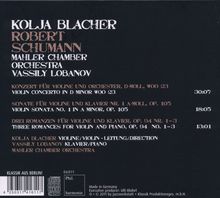 Robert Schumann (1810-1856): Violinkonzert d-moll, CD