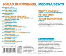 Jonas Burgwinkel: Medusa Beats, CD