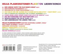 Helga Plankensteiner: Lieder/Songs, CD