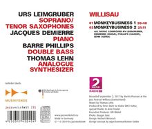 Urs Leimgruber (geb. 1952): Willisau, CD