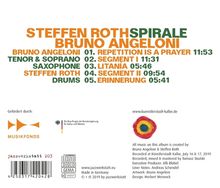 Steffen Roth &amp; Bruno Angeloni: Spirale, CD