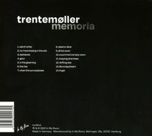 Trentemøller: Memoria, CD