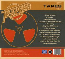 Trapeze: Lost Tapes Vol. 1, CD