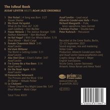 Assaf Levitin Meets AGvH Jazz Ensemble: The IsReal Book, CD