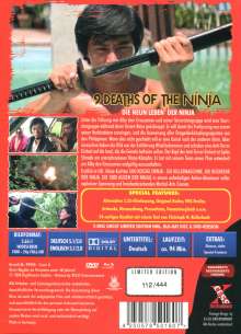 Die 9 Leben der Ninja (Blu-ray &amp; DVD im Mediabook), 1 Blu-ray Disc und 1 DVD