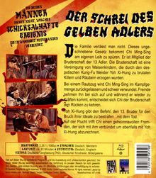 Der Schrei des gelben Adlers (Blu-ray), Blu-ray Disc