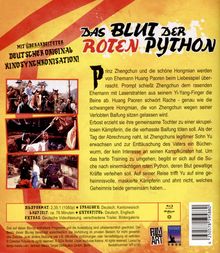 Das Blut der roten Python (Blu-ray), Blu-ray Disc