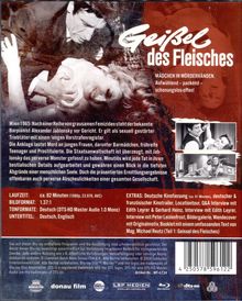 "Geißel des Fleisches" beschreibt einen Film aus Wien 1965 über einen Triebtäter. Details und Extras sind spezifiziert.