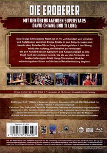 „Die Eroberer“ mit David Chiang und Ti Lung, Handlung über das 15. Jahrhundert in China und Kämpfen gegen Rebellen. Drei Kampfszenen.