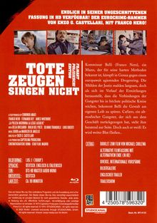 Tote Zeugen singen nicht (Blu-ray), Blu-ray Disc