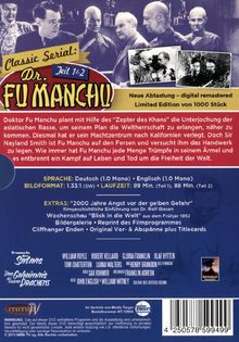 Dr. Fu Manchu Teil 1+2, 2 DVDs
