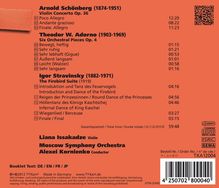 Arnold Schönberg (1874-1951): Violinkonzert op.36, CD