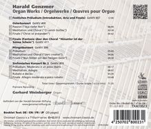Harald Genzmer (1909-2007): Orgelwerke, CD