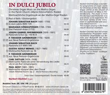 Orgelmusik zu Weihnachten "In Dulci Jubilo", CD
