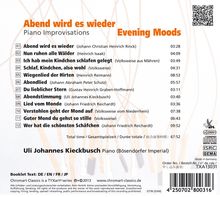 Uli Johannes Kieckbusch - Abend wird es wieder, CD