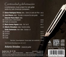 Antonio Amodeo - Continuidad y deformacion, CD