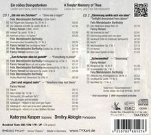 Kateryna Kasper - Ein süßes Deingedenken, 2 CDs