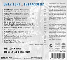 Jakob Jaeger &amp; Jan Roeck - Umfassung_Embracement, CD