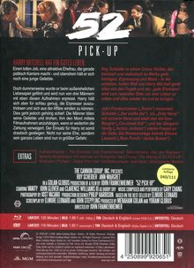 52 Pick-up (Blu-ray &amp; DVD im Mediabook), 1 Blu-ray Disc und 1 DVD
