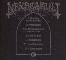 Nekrovault: Totenzug: Festering Peregrination, CD