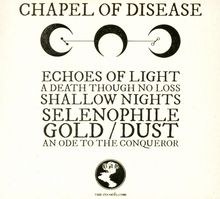 Chapel Of Disease: Echoes Of Light, CD