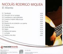 Nicolas Rodrigo Miquea: El Aliento, CD