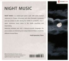 Vitalii Kyianytsia (geb. 1991): Night Music (Klavierzyklus), CD