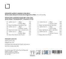 Giuseppe Maria Cambini (1746-1825): Duos Concercants für 2 Quintette (arr. für 2 Violen), CD