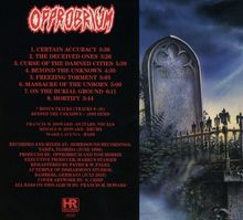 Opprobrium: Beyond The Unknown (+8 Bonustracks), CD
