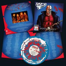 Razor: Shotgun Justice (Splatter Vinyl), LP