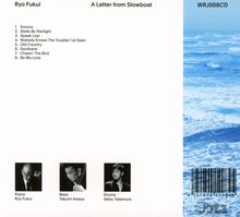 Ryo Fukui (1949-2016): A Letter From Slowboat, CD