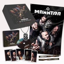 Manntra: War Of The Heathens (Fanbox), 1 CD und 2 Merchandise
