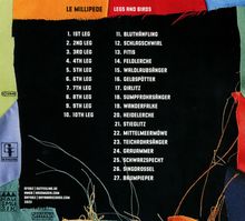 Le Millipede: Legs And Birds, CD