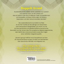 Doppelt fremd: Erläuterung zur Integration Russlanddeutscher, Migration, und Identität. Zitat von Gesine Dornblüth.