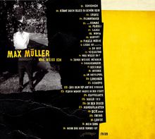 Max Müller (Mutter): Was weiß ich, CD