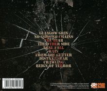 GLASGOW GRIN, NO GODS NO CHAINS, THE TEAR, THE OTHER SIDE, FREE FALL, RAIN, FROM THE GUTTER, DISTANT STAR, CRAWLING, REIGN OF TERROR.